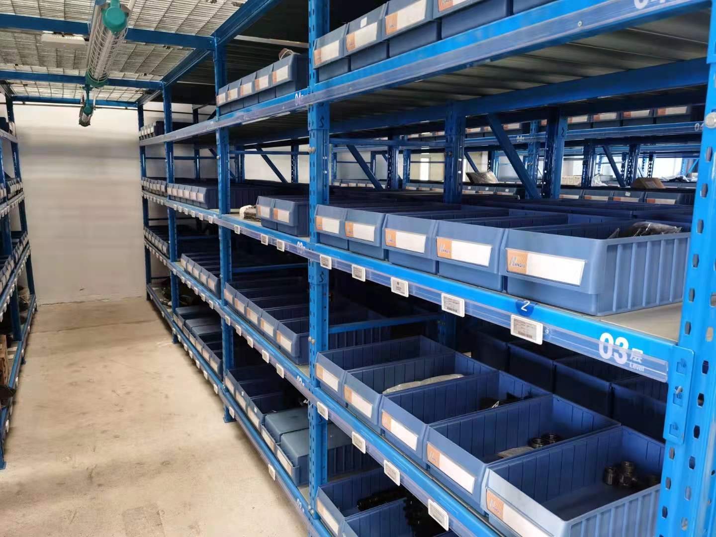 电子价签货位标签在仓储货架上的应用